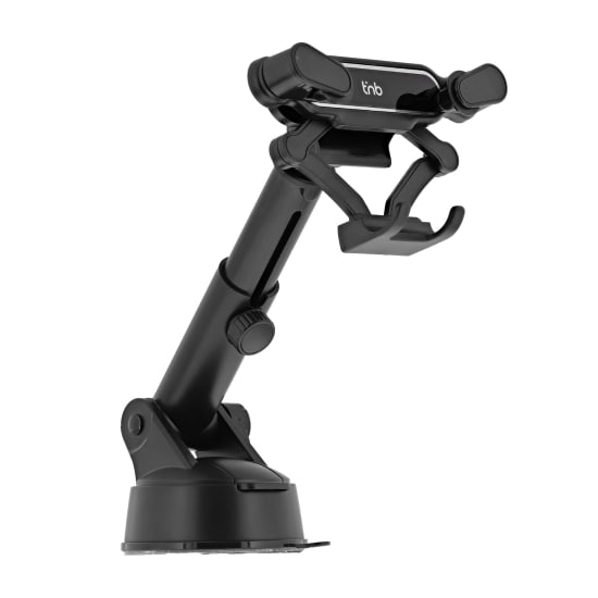 Support ventouse tableau de bord / pare-brise avec système par gravité