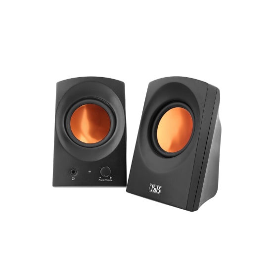 Altavoces 2.0 ARK bronce - 2