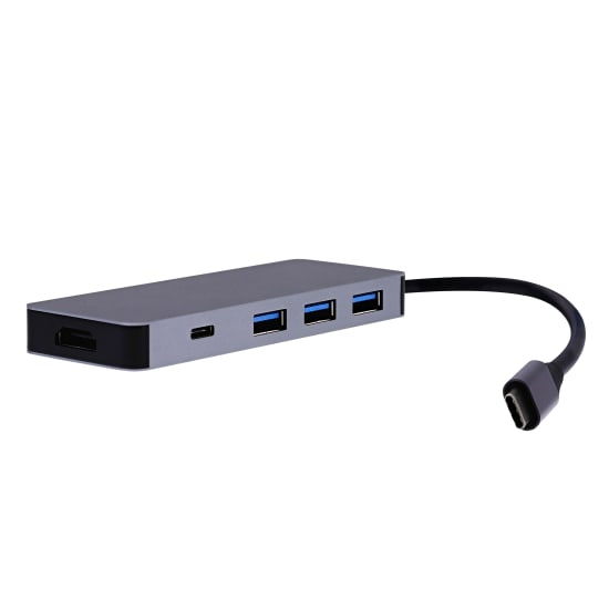 Concentrador USB tipo C iClick 6 en 1 - 2