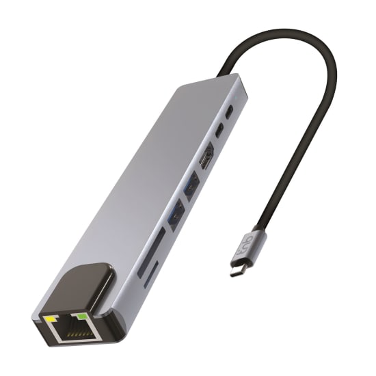 Hub USB-C 8 en 1 - iClick