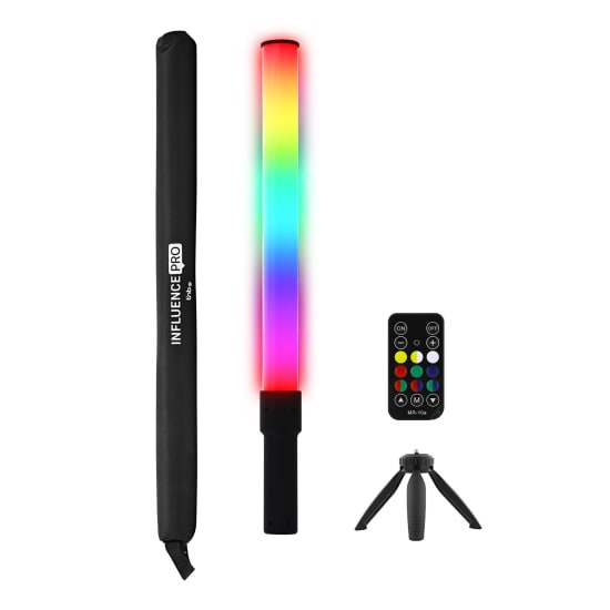 TUBE LUMINEUX LED RGB PORTABLE - INFLUENCE PRO