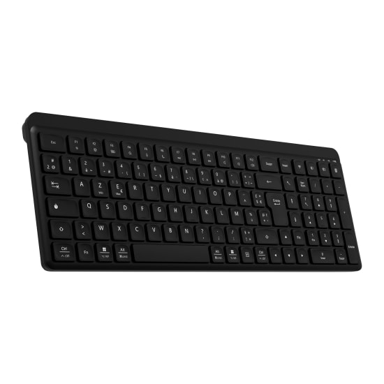 SILENT PRO - Ultra-quiet rechargeable wireless keyboard - AZERTY (FR)