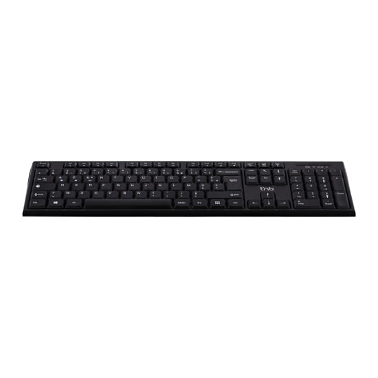 Rechargeable wireless keyboard Bluetooth + USB-A 2.4 Ghz - AZERTY (FR) - 2