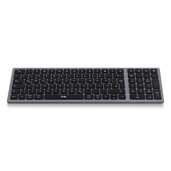 Clavier Bluetooth rechargeable ultra fin - QWERTY (ES)