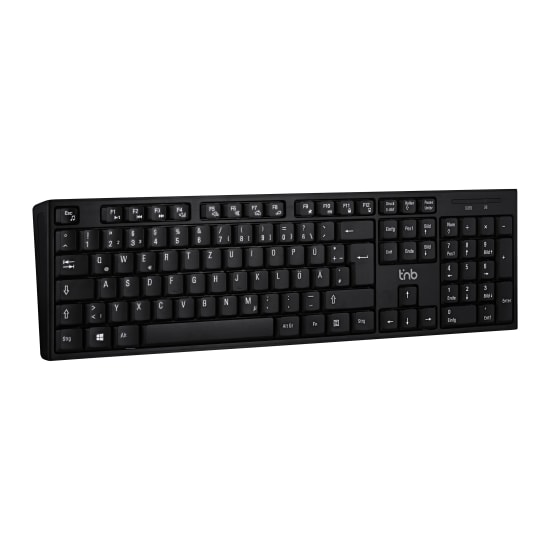 Clavier sans fil CLASSY noir - QWERTZ (DE) - 2