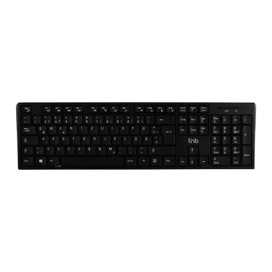 Clavier sans fil CLASSY noir - QWERTZ (DE)