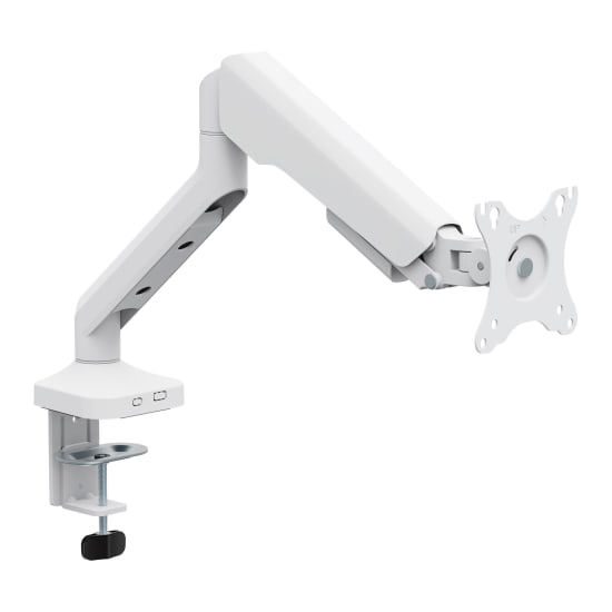 Articulated monitor arm - white
