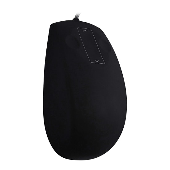 Ratón médico con cable IP68 negro