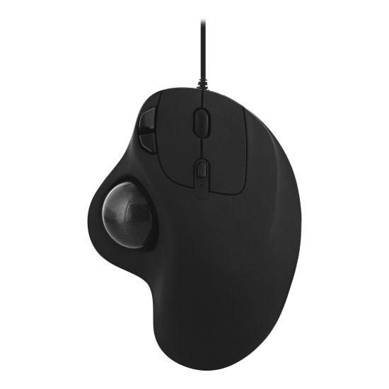 Ratón trackball ergonómico con cable USB-A + USB-C - 2