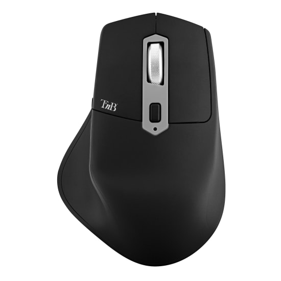 TRIPLE CONNECT iClick Semi-Ergonomic Wireless Mouse