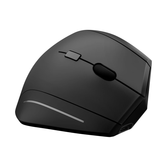 Souris sans fil ergonomique verticale rechargeable double connexion Bluetooth + USB-A