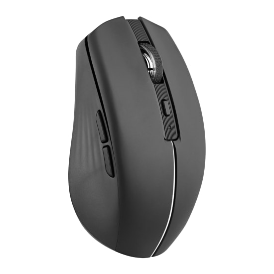 DUAL CONNECT black rechargeable mouse - GRADIENT - 2