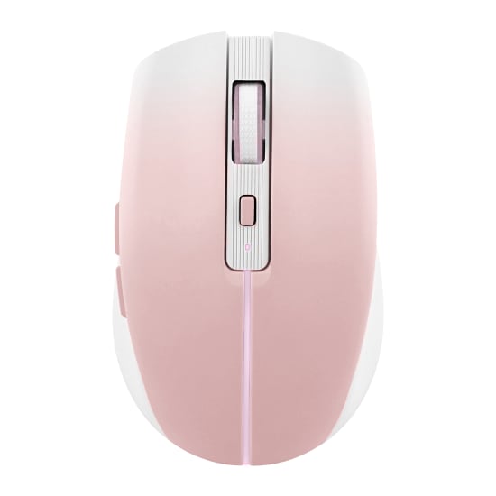 Souris colorée rechargeable DUAL CONNECT rose - GRADIENT - 2