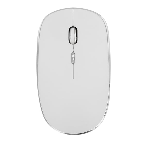 RUBBY white silent click wireless mouse - 2