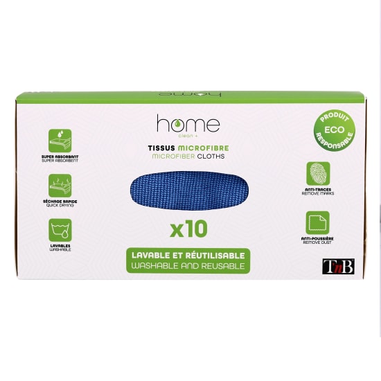 Boite de tissus Microfibre x10 - 2