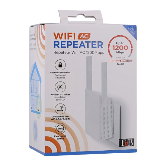 1200Mbps Wi-Fi Repeater - 2