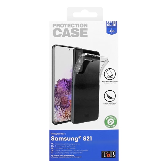 Coque souple transparente pour Samsung Galaxy S21 - 2