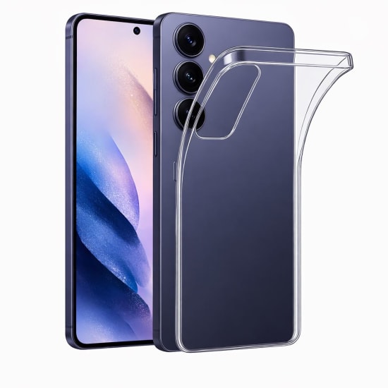 Coque souple transparente pour Samsung S26