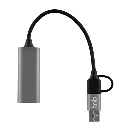 USB-C & USB-A to RJ45 Adapter - 2.5GBPS - 2