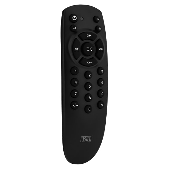 Ergonomic universal remote control