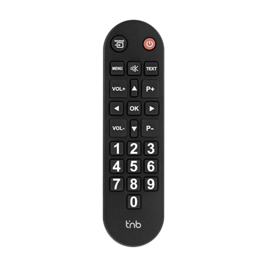 Ergonomic universal remote control