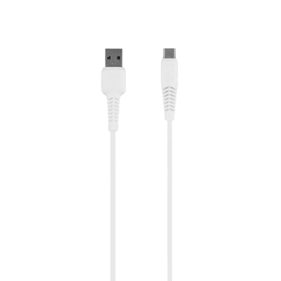 USB-C cable with reinforced connectors