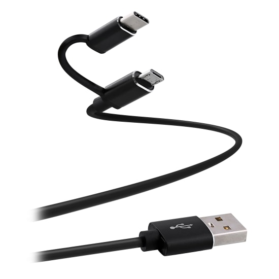 2 in 1 USB-C Cable