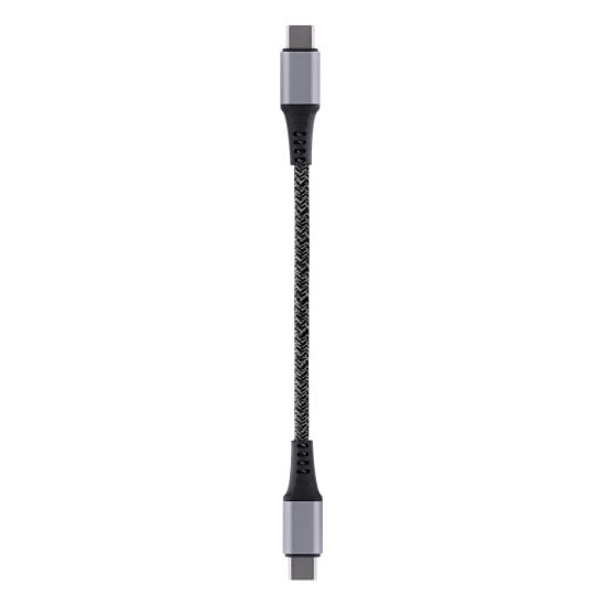 USB-C cable connectors space gray aluminum finish - 2