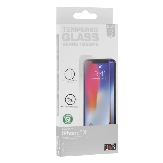 Tempered glass protection for iPhone X. - 2