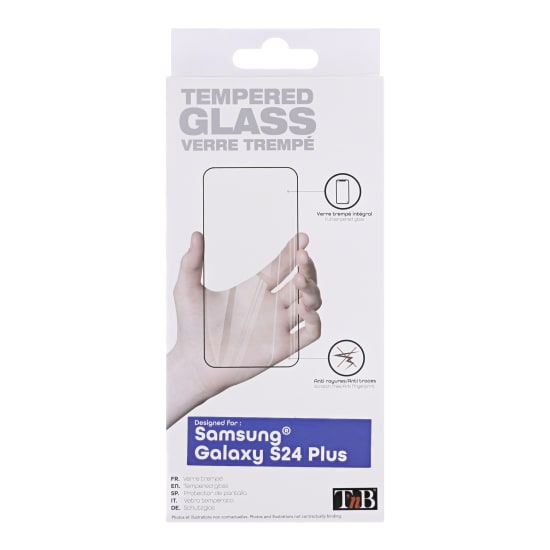 Full Cover Tempered Glass Screen Protector for Samsung Galaxy S24 Plus