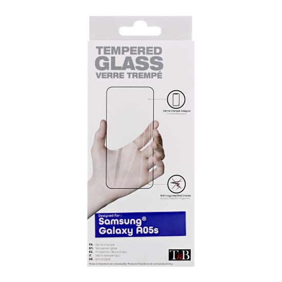 Full Cover Tempered Glass Screen Protector for Samsung Galaxy A05s