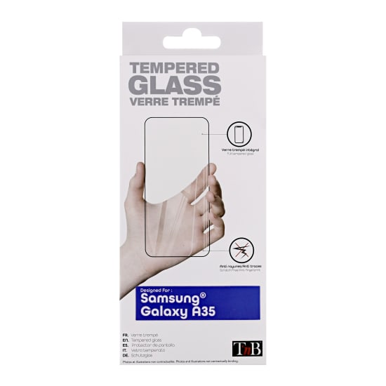 Full Cover Tempered Glass Screen Protector for Samsung Galaxy A35