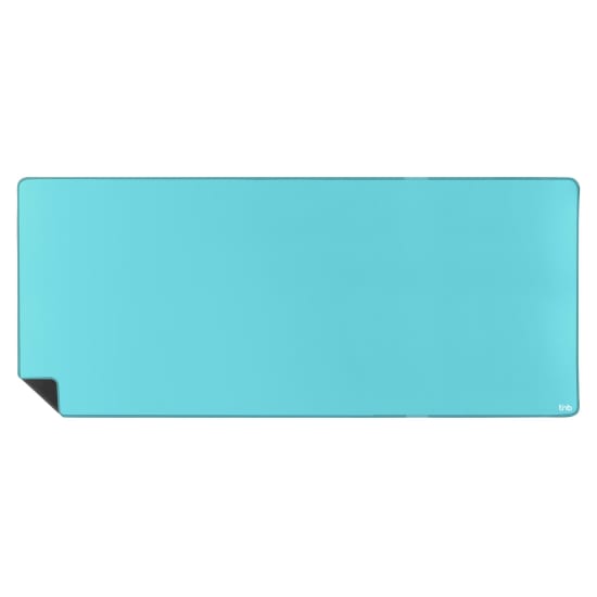 Sous main tapis de souris souple XXL - bleu