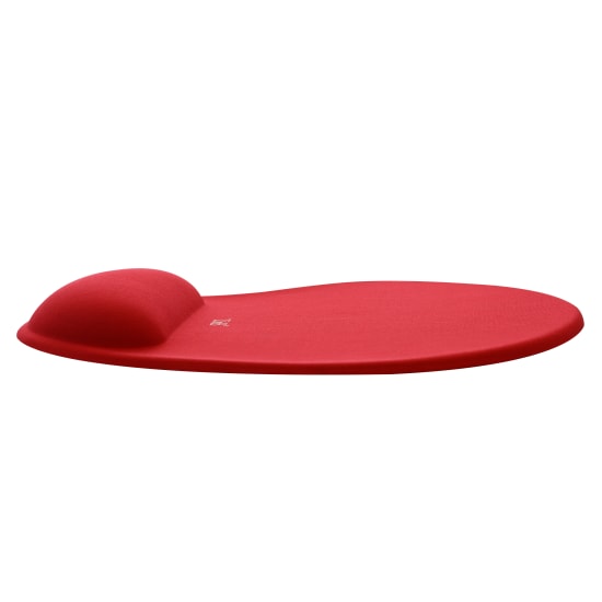 Ergonomic Mouse Pad with Wrist Rest Red