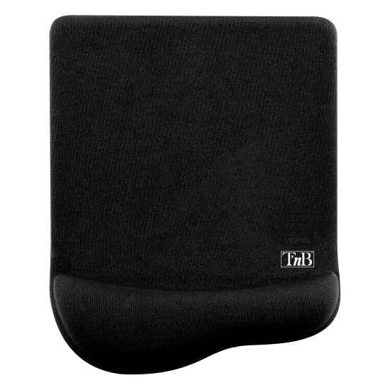 Black Antimicrobial Gel Ergonomic Mouse Pad