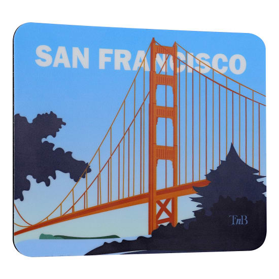 SAN FRANCISCO EXCLUSIV mouse pad