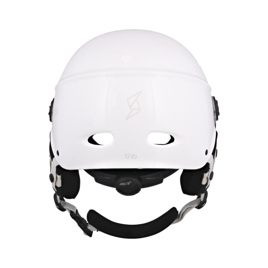 Casque de protection avec visière et cache-oreilles détachables - BLANC TAILLE L - 2