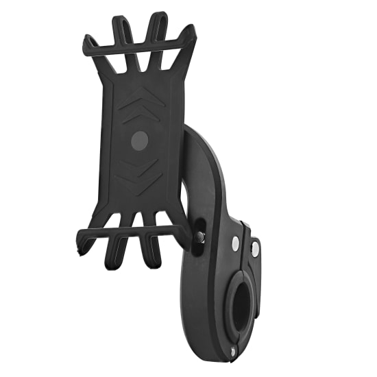 Rotating smartphone holder for bike/scooter