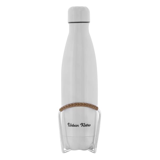 Retro design bicycle bottle and bottle holder 500ml - 2