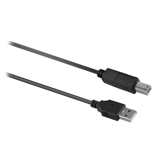 USB A male / USB B male cable 1.8m