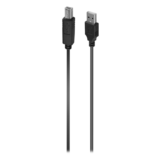 USB A male / USB B male cable 1.8m - 2