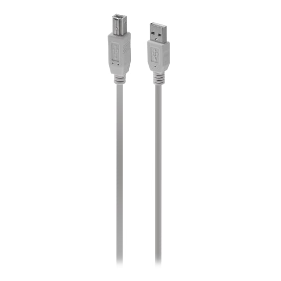 USB A male / USB B male cable 3m - 2