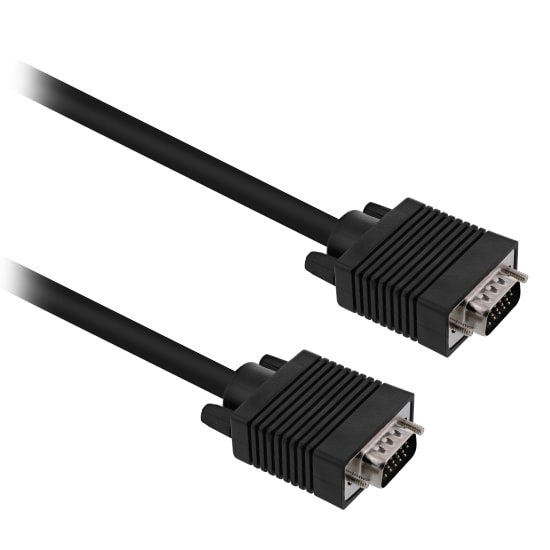 DB15 VGA male / VGA male cable 1.8m