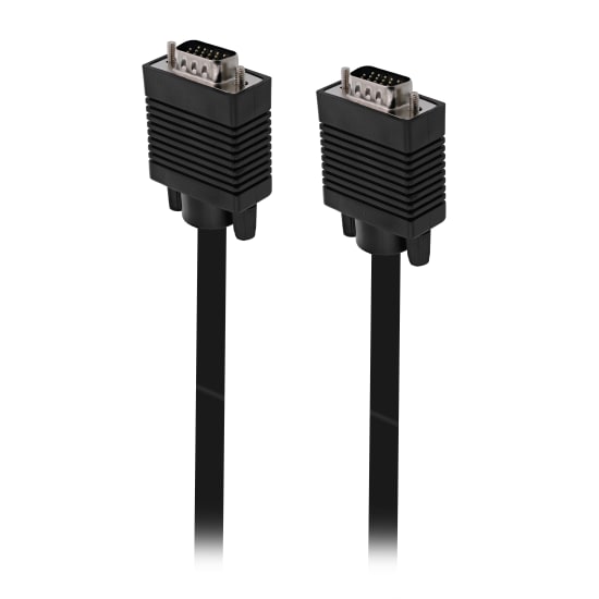 DB15 VGA male / VGA male cable 1.8m - 2