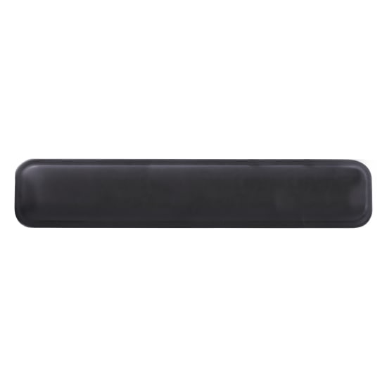 Black Faux Leather Memory Foam Wrist Rest