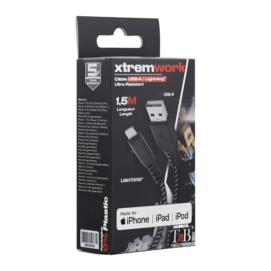 XTREMWORK Reinforced Lightning Cable - 2