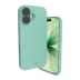 Funda Protectora de Silicona Ultra Suave para iPhone 17 Verde Menta