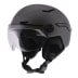 LED helmet with automatic brake light - GREY SIZE L 