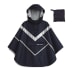 Poncho impermeable reflectante para lluvia - Talla L - AZUL