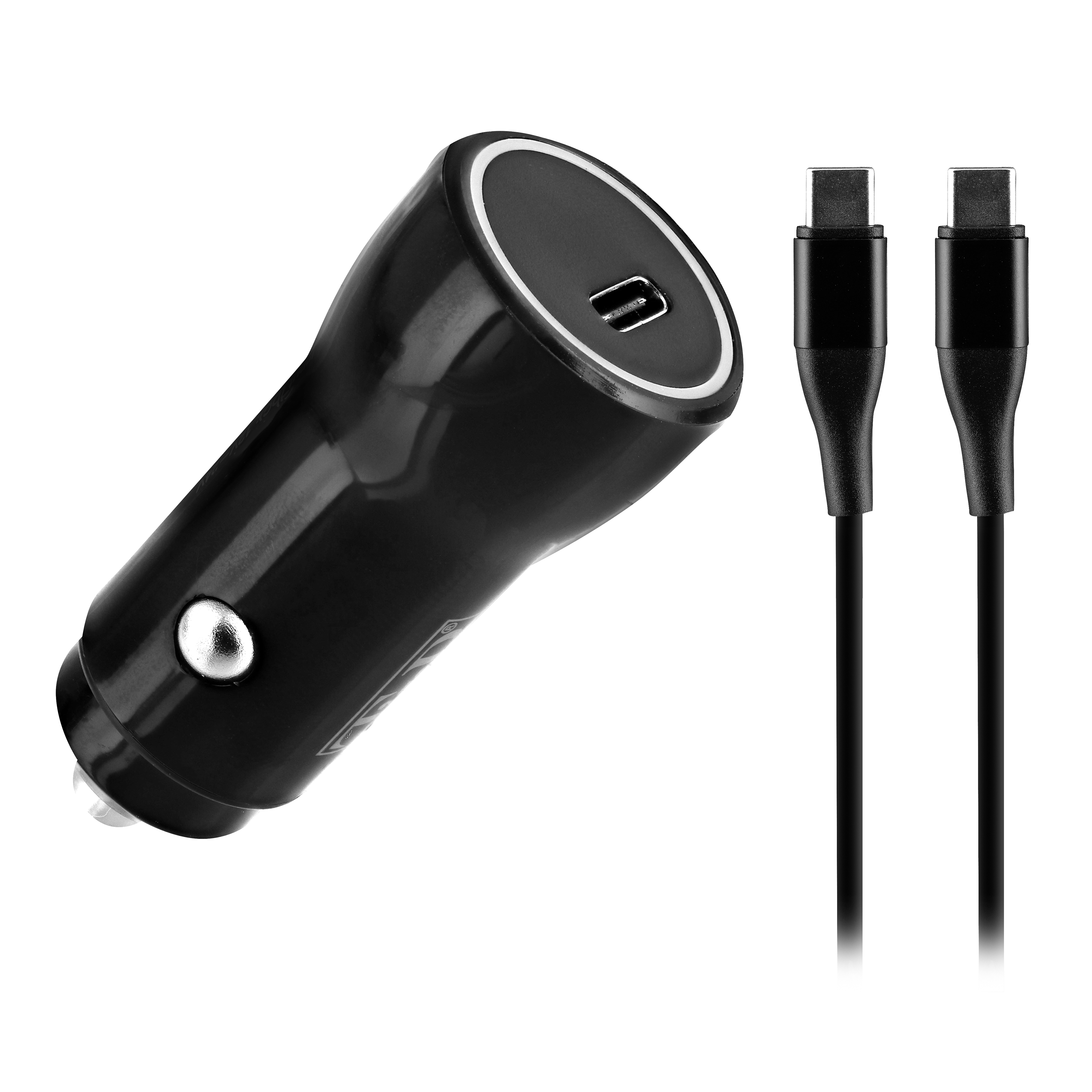 1XType-C power delivery 20W cigarette lighter charger + Type-C cable1